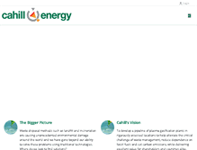 Tablet Screenshot of cahill-energy.com